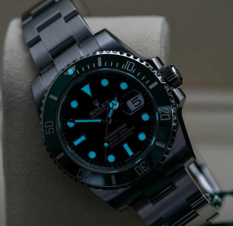 RLX Submariner Green "Hulk" 116610LV Men's Watch