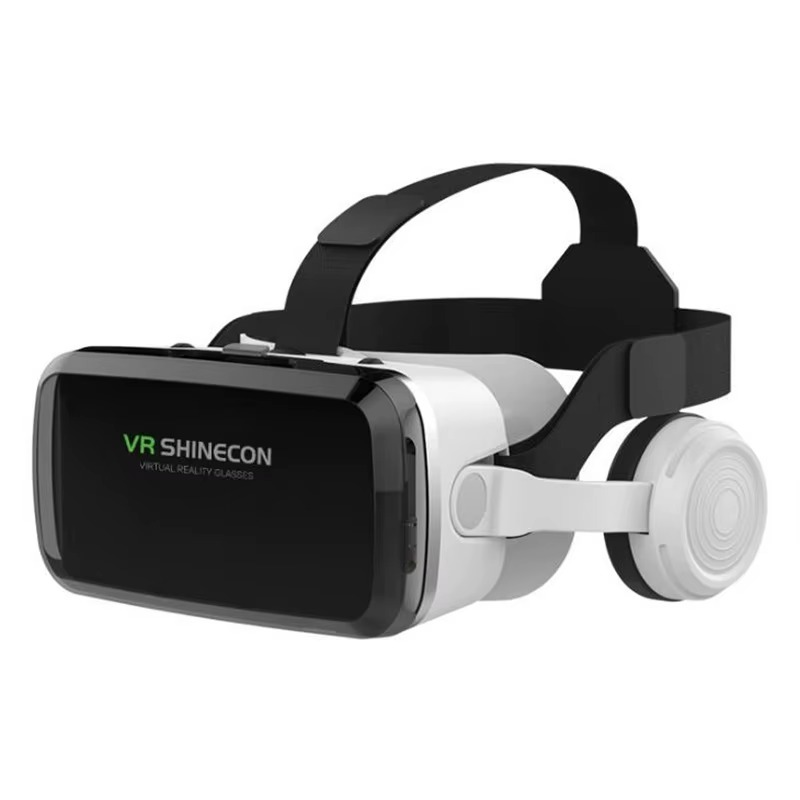 Wireless 3D VR Headset – IMAX-Style Virtual Reality Glasses for 4.7–7.2" Phones, Gamepad Supported – Zella Mall™