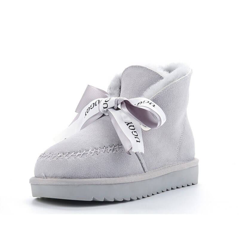Women Boots Genuine Leather Cowhide High Quality Winter Snow Boots Real Wool Fur Australia Classic Woman Ankle Boots Warm Size