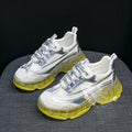 Chunky Sneakers Women Summer Vulcanize Female Fashion Sneakers Lace Basket Femme Dad Platform Breathable Mesh Sneakers for Women