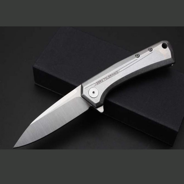 Zero tolerance ZT0808 Hunting Folding Knife Silver