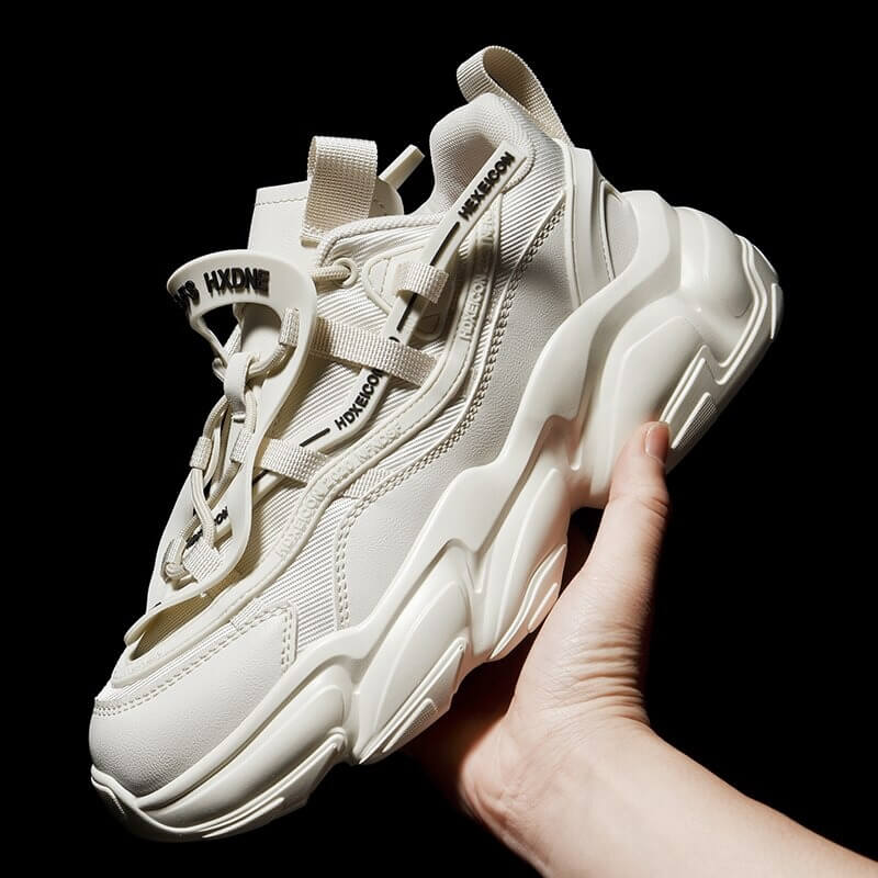 Unisex Sports Shoes Trend Chunky Sneakers Women Men Thick Sole Platform Casual Sneakers