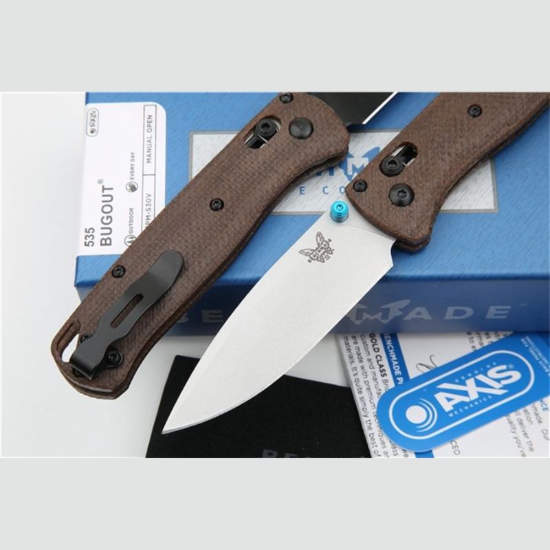benchmade 535 Knife For Hunt brown  - Zella Mall