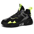 Stylish Running Men Shoes High Top Men's Sneakers Lace Up Sporty Man Shoes Comfortable Mans Sneaker Gym Jogging Athletic Trainer