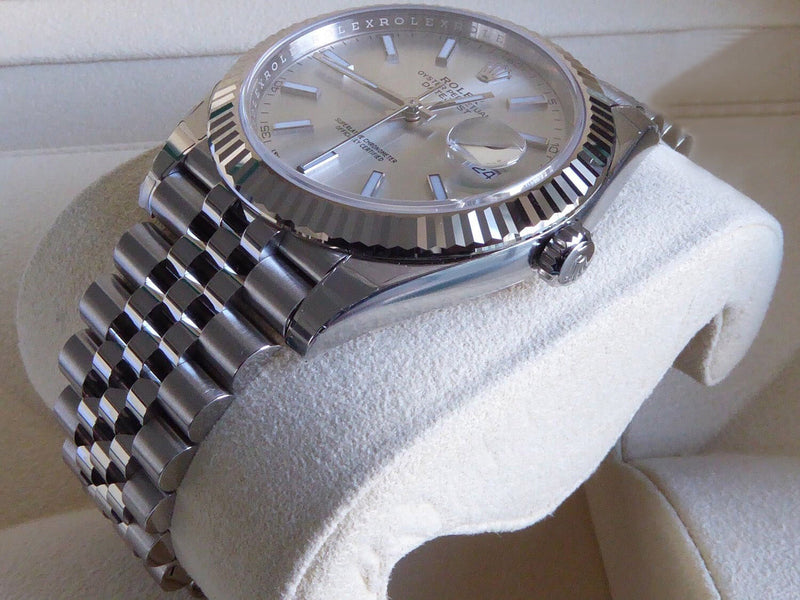 Luxury Watch Datejust 126334-0004 Silver 41 mm For Men