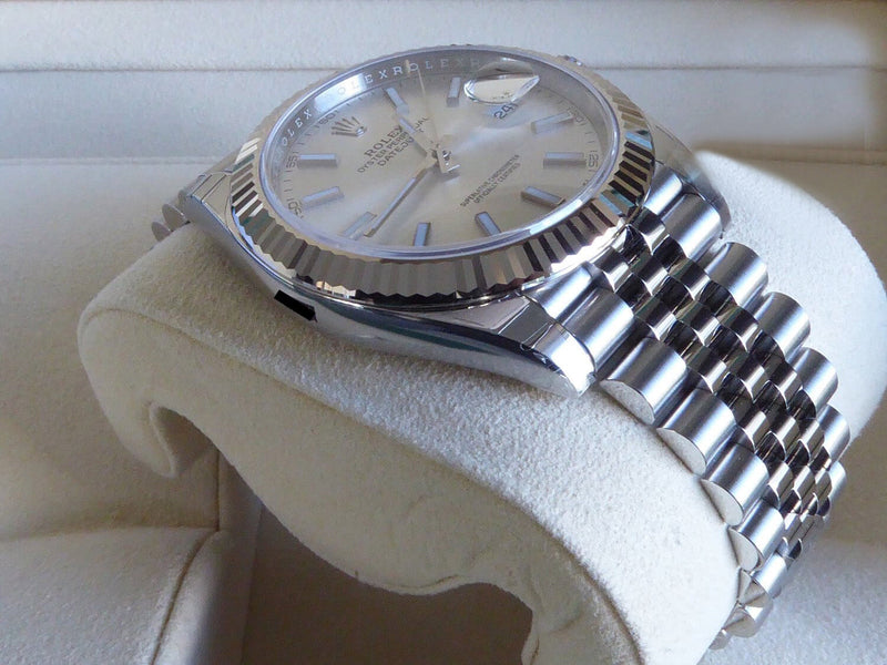Luxury Watch Datejust 126334-0004 Silver 41 mm For Men