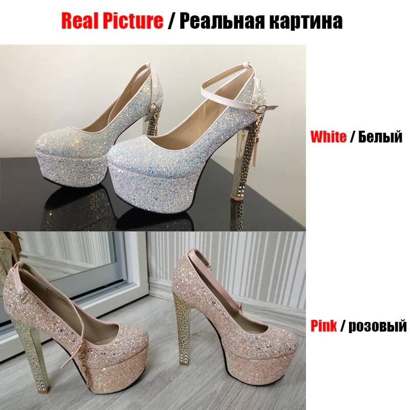 DORATASIA HIGH WIDE HEELS SHOE WOMEN - Zella Mall™