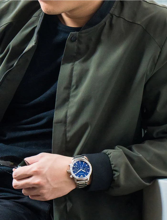 Emporio Watch AR11306 Blue Chronograph