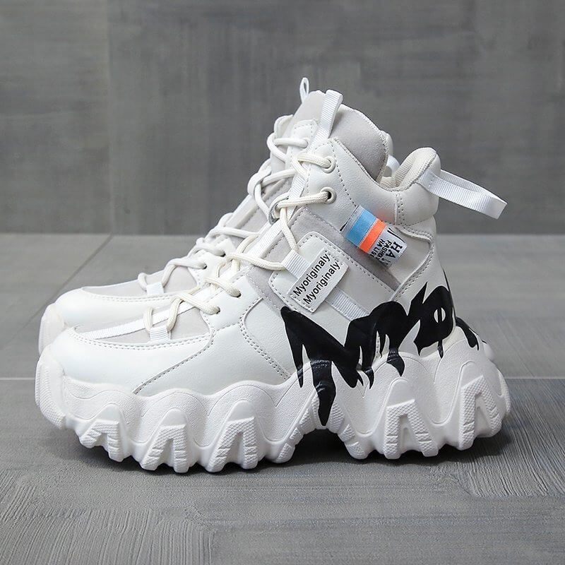 HIGH TOP CHUNKY SNEAKER WOMEN - Zella Mall™™