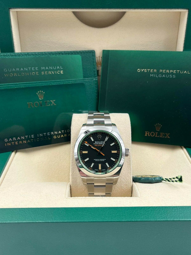 Milgauss Black Background Men's Watch