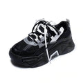 Women Platform Chunky Sneakers Designers Fashion Lace Up Casual Shoes Woman Tennis Basket Female Autumn Vulcanized Shoes 2020