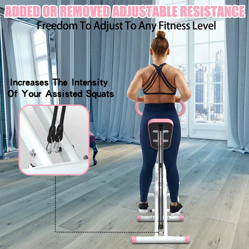 quat Machine for Glute & Thigh Training with Foldable Resistance Bands – Zella Mall™