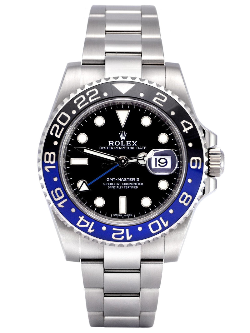 GMT Master II 116710BLNR 'Batman' Men's