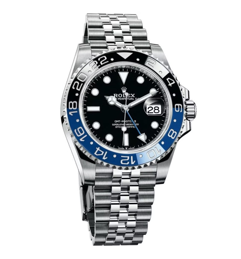 GMT-Master II "BATMAN" 126710BLNR Jubilee For Men
