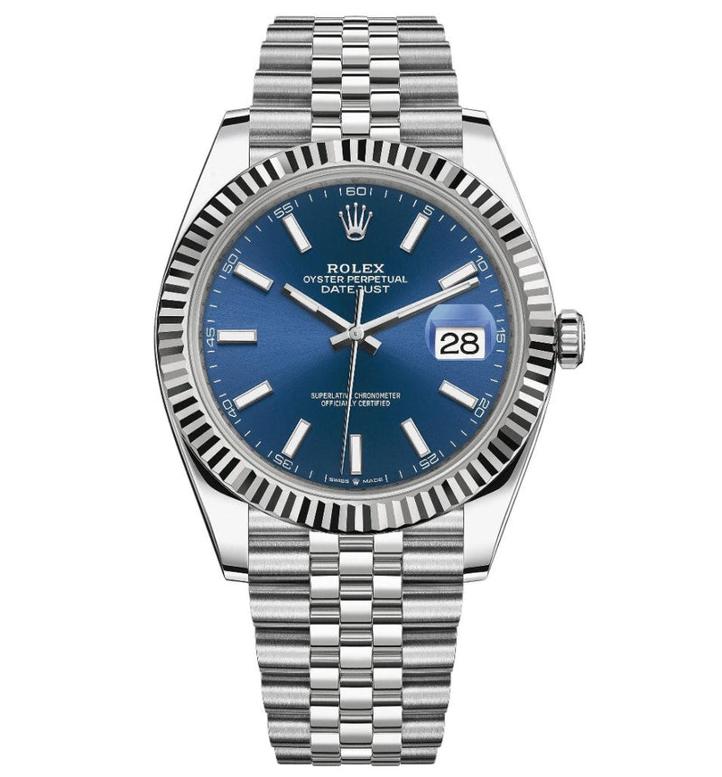 Luxury Watch Datejust 41 Jubilee Blue For Men