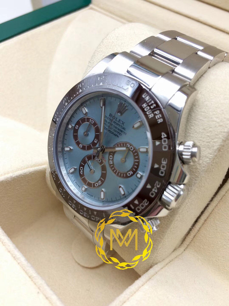 Luxury Watch Daytona Cosmographe Bleu Glace 116506IB