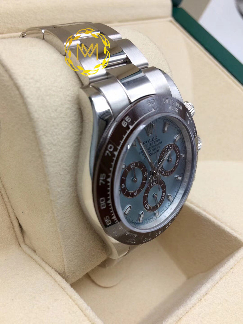 Luxury Watch Daytona Cosmographe Bleu Glace 116506IB