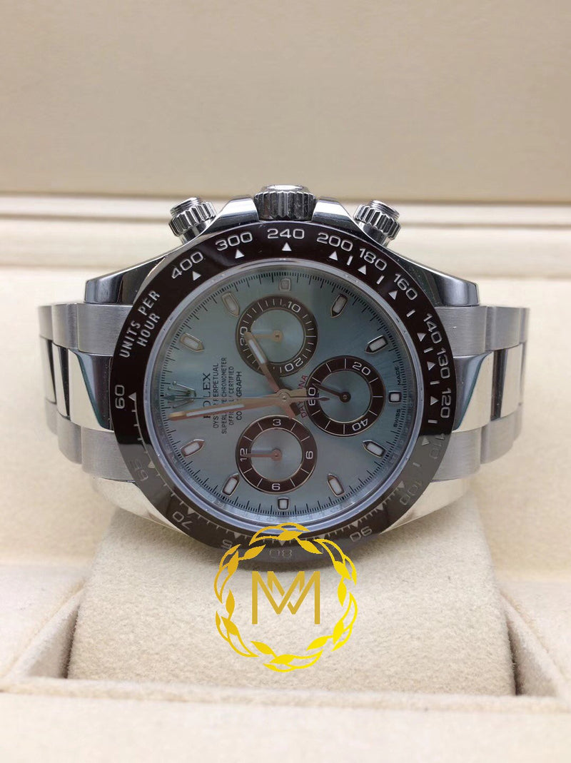 Luxury Watch Daytona Cosmographe Bleu Glace 116506IB