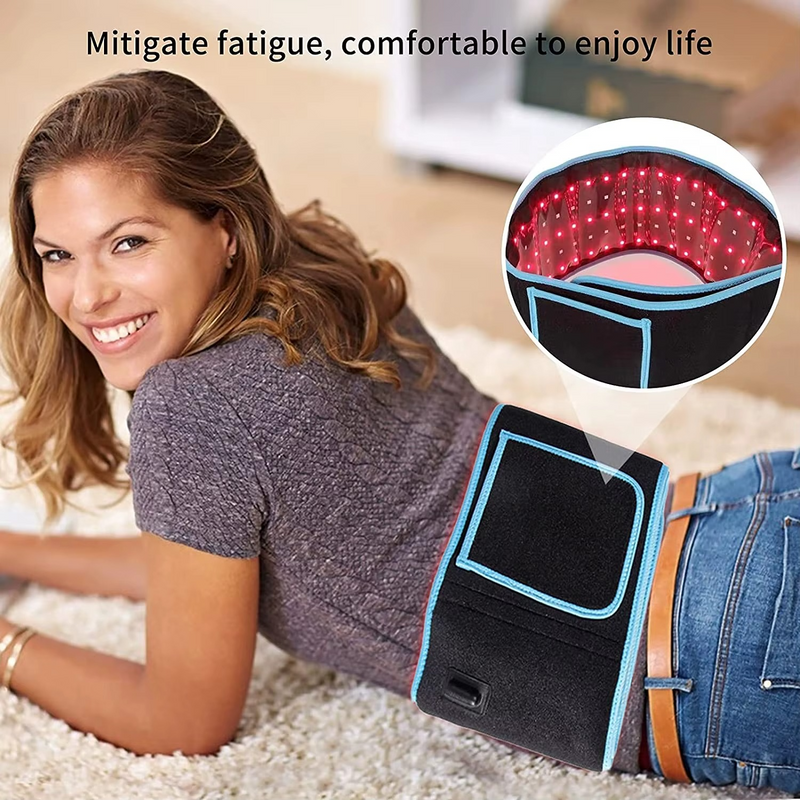 Red & Infrared Light Therapy Belt for Fat Burn & Slimming – Zella Mall™