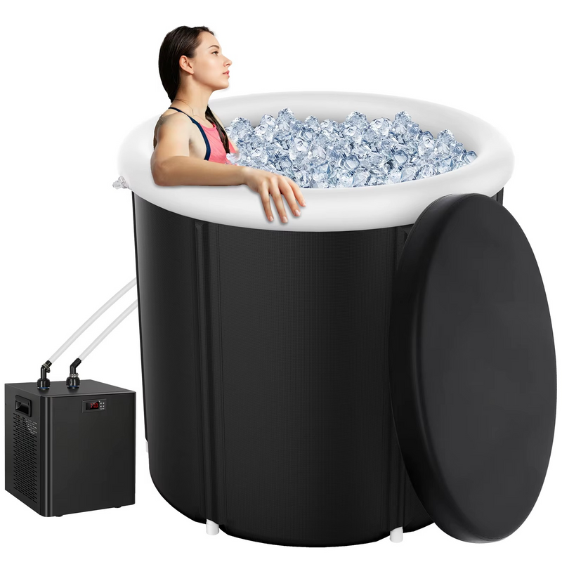 105 Gal Portable Ice Bath Tub for Athletes – Inflatable Cold Plunge Tub – Zella Mall™
